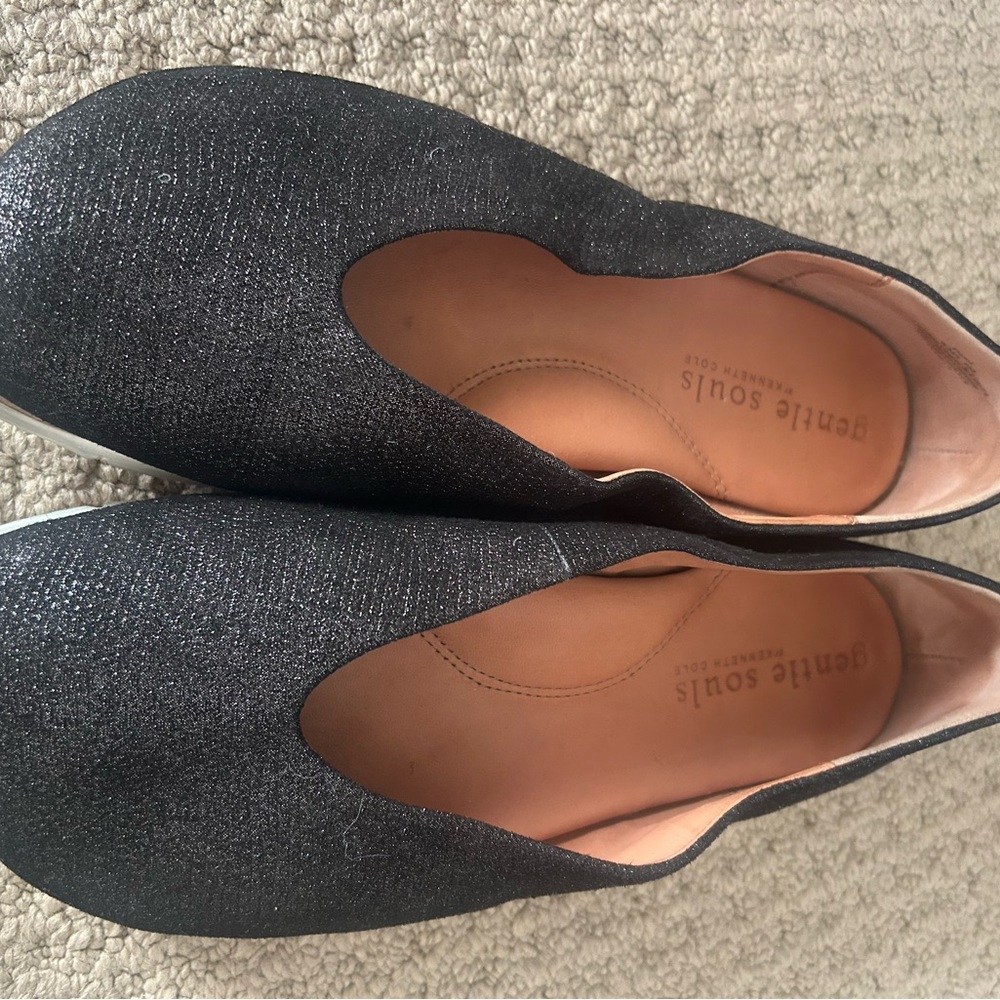 Gentle Souls Black shimmer Women's Flats